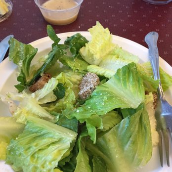 Mark Twain's Pizza Landing - 1/2 of the Caesar salad - Pizza Near Me - Metairie, Louisiana Mark Twain's Pizza Landing - 1/2 of the Caesar salad - Pizza Near Me - Metairie, Louisiana