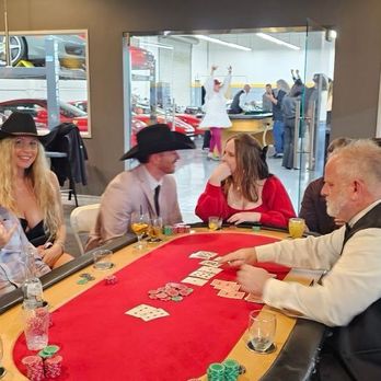 High Roller Entertainment Rentals - Poker Table & that's Greg himself dealing - Casinos Near Me - Anaheim, California