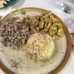 Beef Shawarma Plate Chicken Shawarma Plate