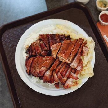 First Markham Place - K.S. BBQ House's BBQ pork over rice - Shopping Centers Near Me - Markham, Ontario