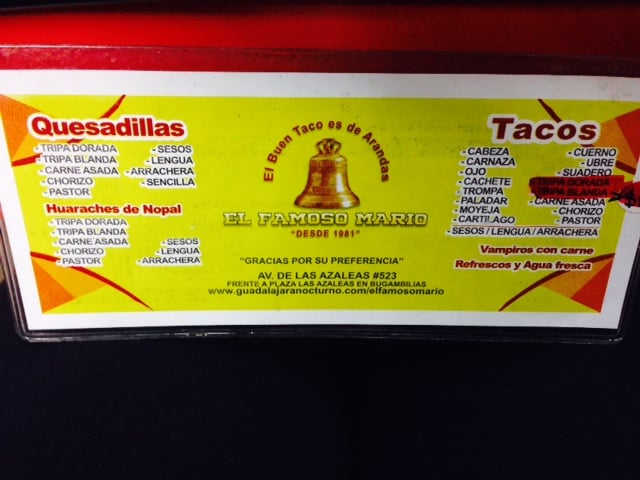 Tacos El Famoso Mario