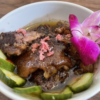 Damansara - Babi keluak. Slow cooked pork fermented with a nut named keluak native to Malaysia. - Malaysian Near Me - San Francisco, California Damansara - Babi keluak. Slow cooked pork fermented with a nut named keluak native to Malaysia. - Malaysian Near Me - San Francisco, California