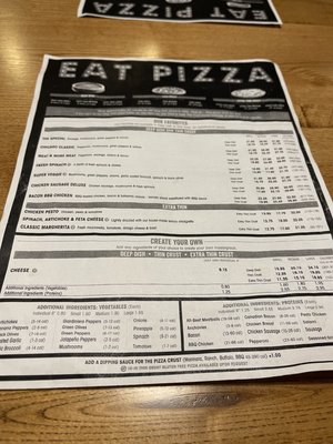Menu photo 3 Giordano's South Elgin, IL