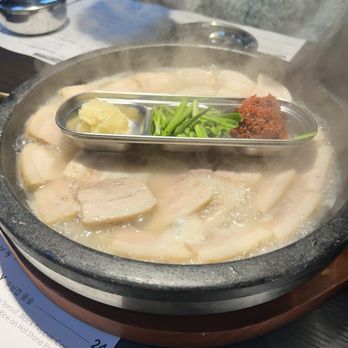 Dawa Kitchen - garlic suyuk must get! comes with a side of rice too - Korean Near Me - Garden grove, California Dawa Kitchen - garlic suyuk must get! comes with a side of rice too - Korean Near Me - Garden grove, California
