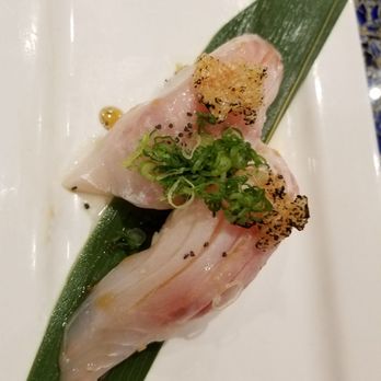 Harney Oceanside - Truffle sea bass nigiri - Sushi Bars Near Me - Oceanside, California