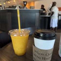 Revocup Coffee - Mango smoothies and drip coffee