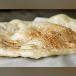 Fresh pita bread made in house daily