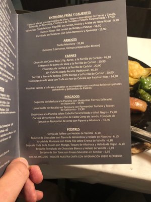 Menu photo 1 La Mi Venta Madrid, M Menu photo 1 La Mi Venta Madrid, M