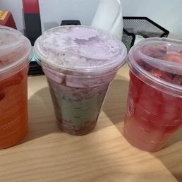 Iced Double Berry Matcha
