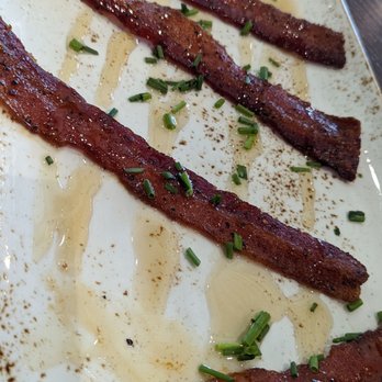 First Watch - Maple glazed bacon aka million Dollar Bacon at First Watch - Breakfast & Brunch Near Me - Wilmington, North Carolina