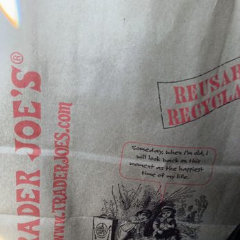 Trader Joe's - Picture of a bag of groceries. - Grocery Near Me - Gilbert, Arizona