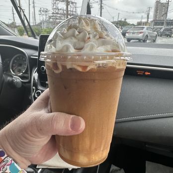 Coffee Therapy - Iced caramel latte - Coffee & Tea Near Me - Luquillo, Puerto Rico