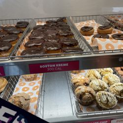 Dunkin' - Beware - Bugs all up in the glass donut case!
