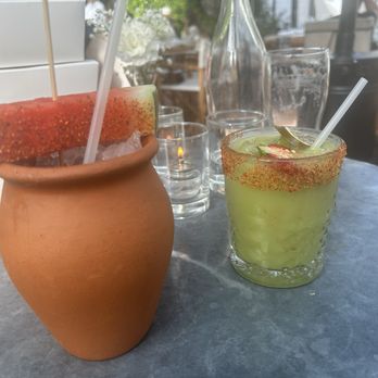 Laurel Hardware - Santa Fe sunrise & cactus drink - New American Near Me - West Hollywood, California