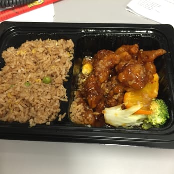 Quick Wok - Disgustingly sweet orange chicken with mushy fried rice. - Chinese Near Me - Fort Worth, Texas Quick Wok - Disgustingly sweet orange chicken with mushy fried rice. - Chinese Near Me - Fort Worth, Texas