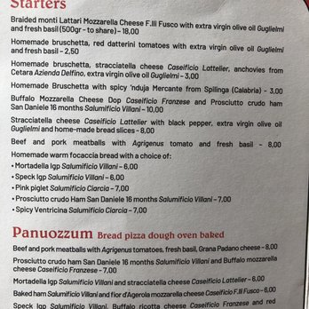 Pizzium - Starter and sandwich menu - Pizza Near Me - Milan, Michigan