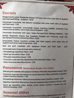 Menu photo 1 Pizzium Milan, MI