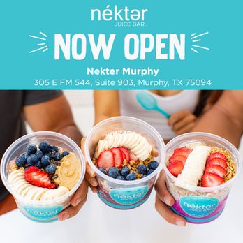Nekter Juice Bar - Juice Bars & Smoothies Near Me - Murphy, Texas