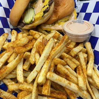 Smashed Burbank - Combo #2 DOUBLE FRIES&DRINK - Burgers Near Me - Burbank, California Smashed Burbank - Combo #2 DOUBLE FRIES&DRINK - Burgers Near Me - Burbank, California