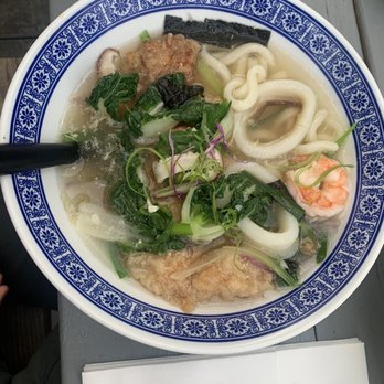 Frenasia - Seafood Yaki Udon Noodle - Asian Fusion Near Me - Howard Beach, New York