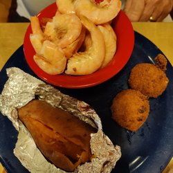 David's Catfish House - Boiled shrimp cold good