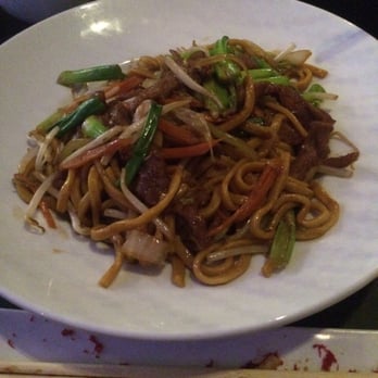 OKKO - Lo Mein with beef. I enjoyed this. I ate it with the WatchMan Roll. It was hot when it came out which I really appreciated. - Asian Fusion Near Me - Hilton Head Island, South Carolina OKKO - Lo Mein with beef. I enjoyed this. I ate it with the WatchMan Roll. It was hot when it came out which I really appreciated. - Asian Fusion Near Me - Hilton Head Island, South Carolina