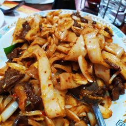 Singapore noodle (fat noodle)