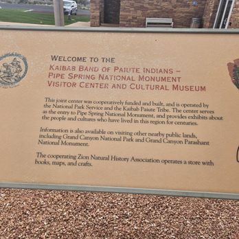 Pipe Springs National Monument - Welcome sign - Parks Near Me - Fredonia, Arizona Pipe Springs National Monument - Welcome sign - Parks Near Me - Fredonia, Arizona