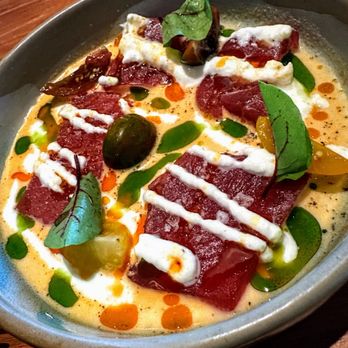 Bicyclette Cookshop - Tuna Crudo - New American Near Me - Naples, Florida