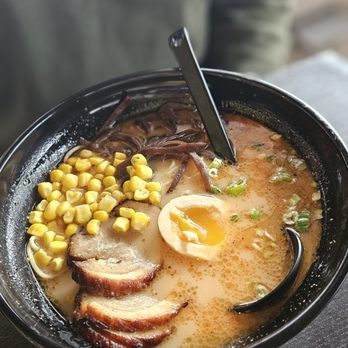 Ajisen Ramen - Corn with BBQ Pork Ramen - Ramen Near Me - Temple City, California