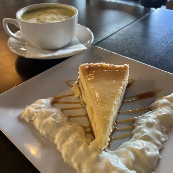 Crave Café - Cheesecake & Matcha Latte to load me up with sugar for this study session!!! - Creperies Near Me - Sherman Oaks, California Crave Café - Cheesecake & Matcha Latte to load me up with sugar for this study session!!! - Creperies Near Me - Sherman Oaks, California