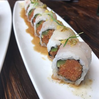 KUU Restaurant - Truffle Suzuki roll - Japanese Near Me - Houston, Texas KUU Restaurant - Truffle Suzuki roll - Japanese Near Me - Houston, Texas