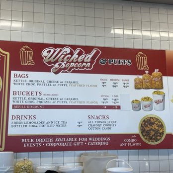 Wicked Popcorn - The place. They also do fund raisers and offer bulk pricing. - Popcorn Shops Near Me - San Diego, California Wicked Popcorn - The place. They also do fund raisers and offer bulk pricing. - Popcorn Shops Near Me - San Diego, California