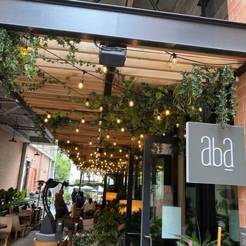 Aba - Outside seating - Mediterranean Near Me - Austin, Texas