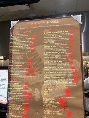 Menu photo 4 Shawarma Grill Temecula, CA