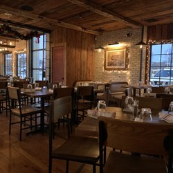 Market Place Kitchen & Bar - Newtown - Interior with holiday decorations
