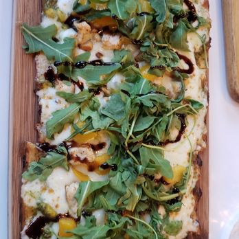 Blackwall Hitch - This was the Flatbread with chicken and balsamic dressing. - New American Near Me - Baltimore, Maryland Blackwall Hitch - This was the Flatbread with chicken and balsamic dressing. - New American Near Me - Baltimore, Maryland