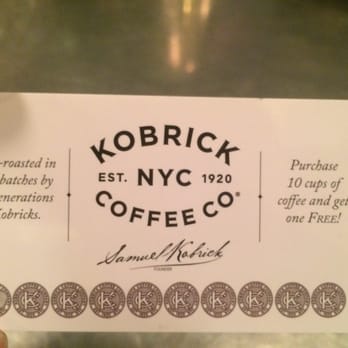 Kobrick Coffee - 1 down, 9 to go! - Cocktail Bars Near Me - New York, New York