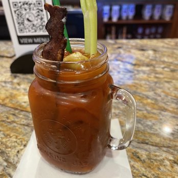 Another Broken Egg Cafe - Signature Bloody Mary a must have - Breakfast & Brunch Near Me - Boca Raton, Florida