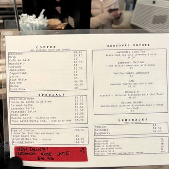 MCM Coffee - Menu - Coffee & Tea Near Me - New York, New York MCM Coffee - Menu - Coffee & Tea Near Me - New York, New York