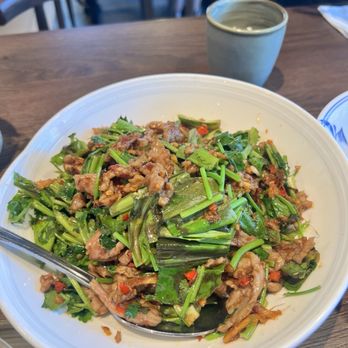 Pings Bistro - Spicy stir fried pork - Chinese Near Me - Cupertino, California Pings Bistro - Spicy stir fried pork - Chinese Near Me - Cupertino, California