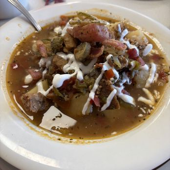 The OK Diner - Green chile stew - Salad Near Me - Norman, Oklahoma
