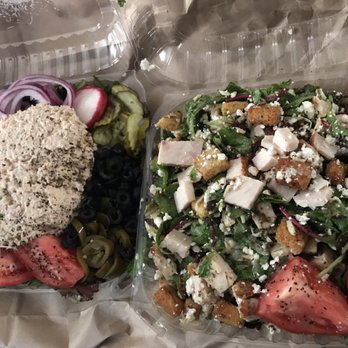 2nd Healthy Eatery - Tuma salad, cesar salad with chicken - Delis Near Me - Bellflower, California