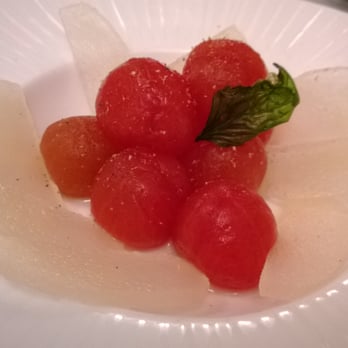 大班樓 - chilled marinated tomato (infused with basil) and pickled turnip 沙葛 - Chinese Near Me - Hong Kong, HK