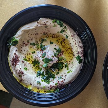 Al Bazzar Restaurant - Hummus - super creamy and smooth, no complaints - Middle Eastern Near Me - Milwaukee, Wisconsin