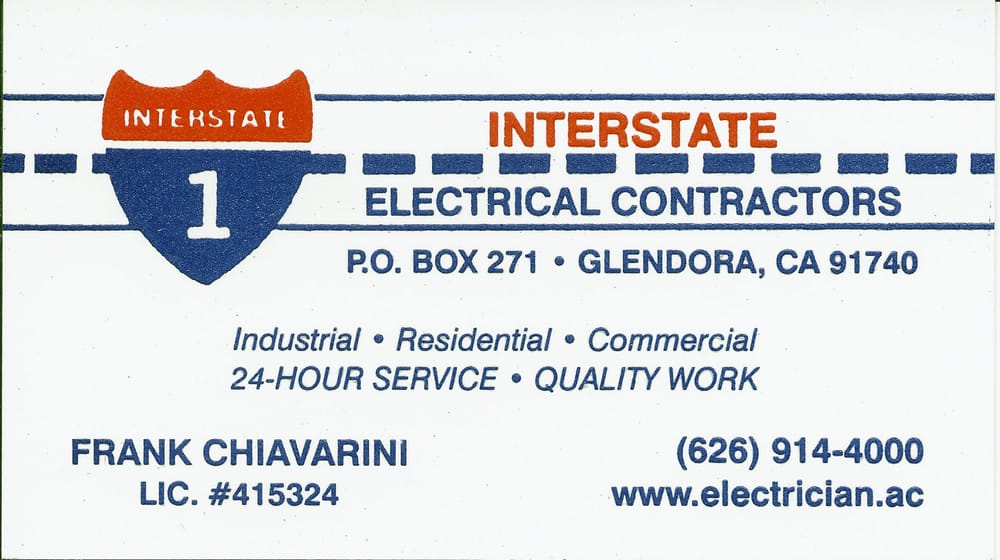 Slide of Interstate Electrical Contractors