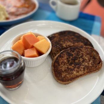 Azul - French toast were amazing - I know it doesn't appear that way, but it was. - Breakfast & Brunch Near Me - Puerto Vallarta, JAL