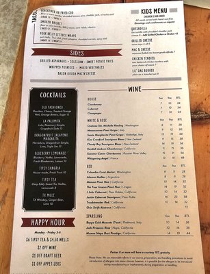 Menu photo 1 The Tipsy Oak Arlington, TX Menu photo 1 The Tipsy Oak Arlington, TX