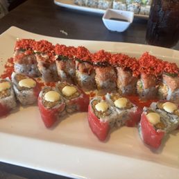 Girl on Fire Roll Sweetheart Roll