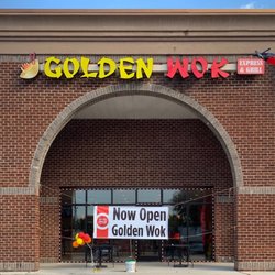 Golden Wok Express and Grill - Front of restaurant in Liberty Village Plaza.